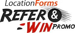 LocationForms refer and Win Promo